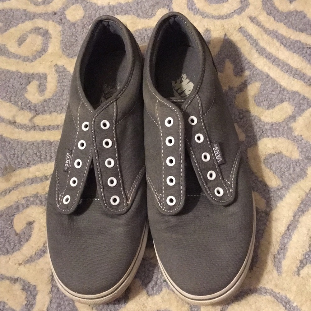 Women’s Gray Vans size 8.5